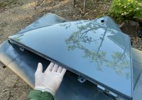 フュージョンのカウル補修と全塗装